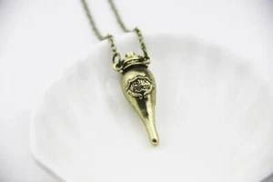 Harry Potter Felix Felicis Poción Suerte Líquida Collar Colgante Vial - Imagen 1 de 2