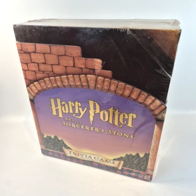 Harry Potter & The Sorcerer's Stone Trivia Game Prefects Edition 2000 SEALED - Image 1 of 4