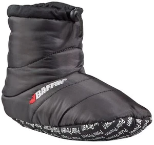 Baffin Unisex CUSH BOOTY Insulated Slipper, Black Size Medium ESF18426 - Picture 1 of 6