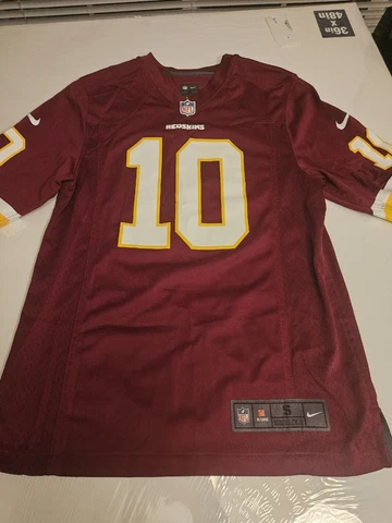 Nike Washington Redskins Jersey Mens Small Maroon Robert Griffin III NFL Footbal Cover
