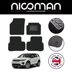 Fits Land Rover Discovery Sport 2015-2020 Tailored Car Floor Mats Black 4pcs Set - Picture 1 of 8