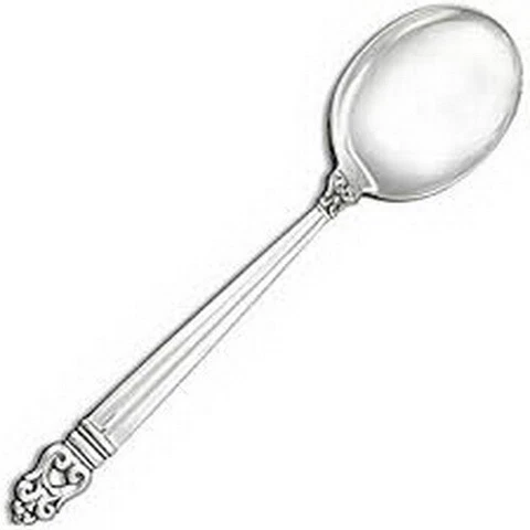Vintage International Sterling Silver.925 Royal Danish Soup Spoon 6 1/2" No Mono Cover