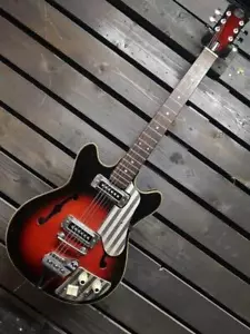 TEISCO EP-2L Fullaco/Semiaco Guitar 60's Japan Vintage Rare! G1G20303 03Y - Picture 1 of 11