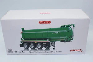 Wiking 077656 Kotte Garant Tank Trailer TSA 30,000 Leaf Green 1:32 New OVP - Picture 1 of 11