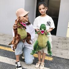 Kawaii Dinosaur Plush Backpack Funny Anime School Bag