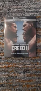 CREED II 4K UHD BLU RAY (ITALIAN EDITION WITH SLIP COVER) BRAND NEW UNSEALED - Picture 1 of 5