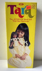 Vintage 1976 Tara Doll by Ideal Original Box Black African American - Brand New! - Picture 1 of 19