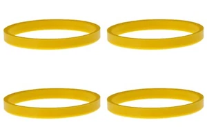 4 Zentrierringe 72,0 mm - 65,1 mm / T-System / Farbe - Hellgelb - Bild 1 von 8