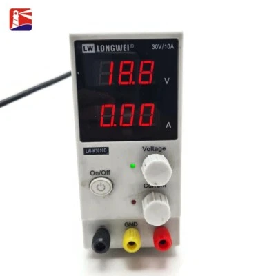 Longwei Adjustable Power Supply 30 Volts -10 Amps. Made in China - Image 1 of 4