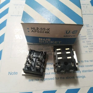 2 PIEZAS NAIS HL2-SS-K AP5824K Power Scoket 8 pines nuevo - Imagen 1 de 1