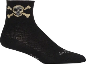 SockGuy Classic Pirate Socks - 3", Black, Large/X-Large - Picture 1 of 1