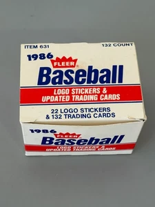 1986 Fleer Baseball Updated trading card set - incomplete with missing cards - Picture 1 of 5