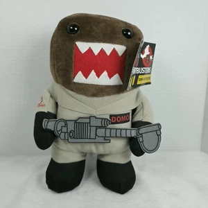 Domo Ghostbuster Stofftier Plüsch mit Protonenpaket 10 Zoll Kellytoy 2015 Ghost Logo Neu mit Etikett - Bild 1 von 6