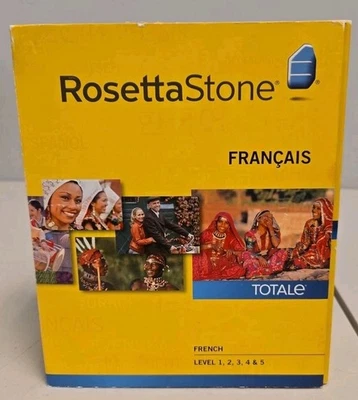 Rosetta Stone V4 TOTALE: French Level 1-5 Set for PC, Mac - Image 1 of 4