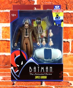 McFarlane Batman The Animated Series Commissioner James Gordon LOCH-UP BAF - Picture 1 of 6