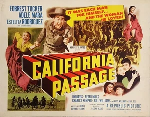 16mm CALIFORNIA PASSAGE (1950) B/W Western Feature Film. - Picture 1 of 15
