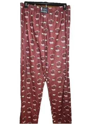 Pantalón de pijama NBA UNK Miami Heat Lounge Wear para hombre con estampado en L ropa de dormir de colección Foto 1 de 4