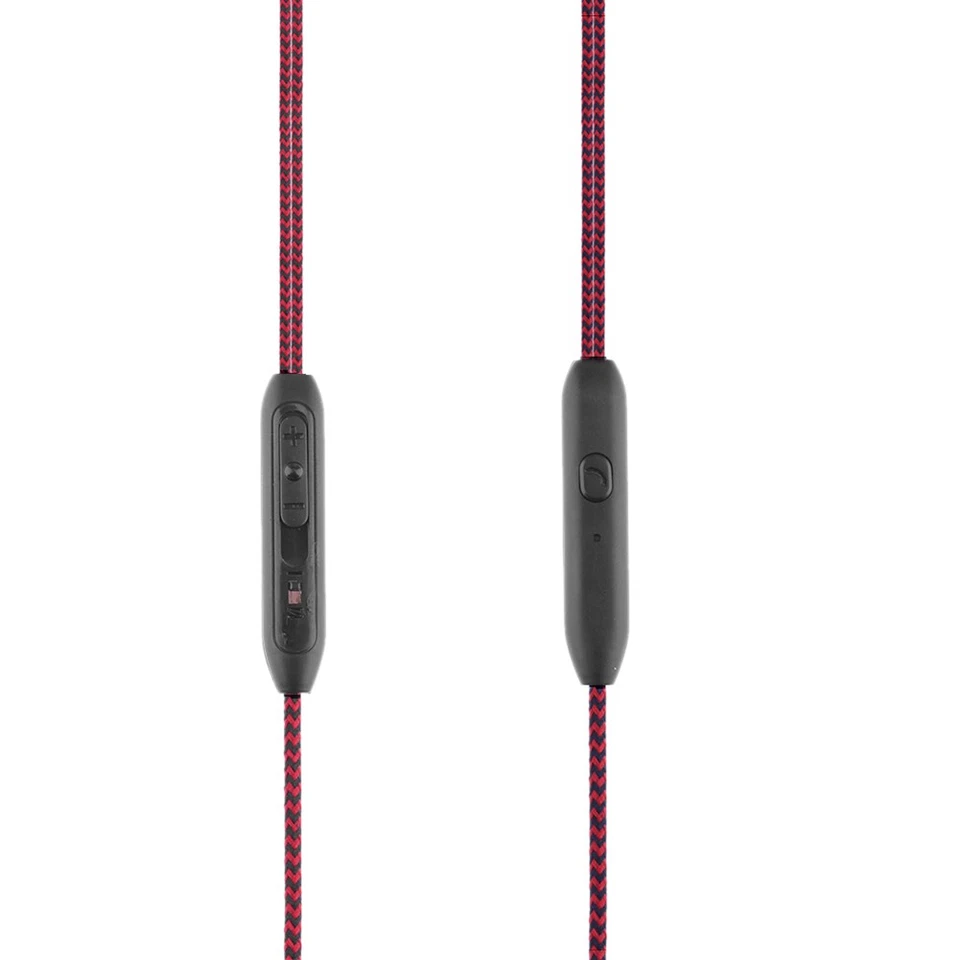 Sport-Ohrbügel gepolstert Stereo-Over-Ear-Kopfhörer Headset mit geflochtenem Kab - Bild 1 von 4