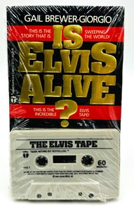 Is Elvis Alive? Vintage Paperback & Cassette Brewer-Giorgio Tudor SEALED NOS NEW - Picture 1 of 4