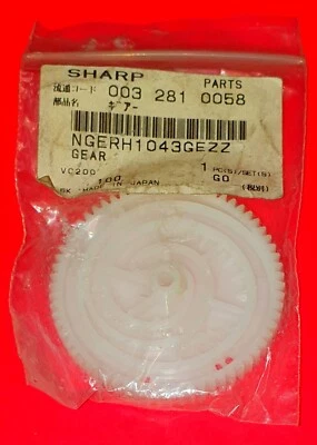 100% ORIGINAL SHARP GEAR CAM NGERH1043GEZZ VC200 003 281 0058 1267.00 KONIG - Immagine 1 di 2