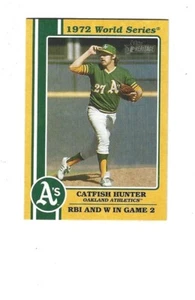 2021 Topps Heritage High Number 72 World Series Highlights #72WS3 Catfish Hunter - Picture 1 of 1