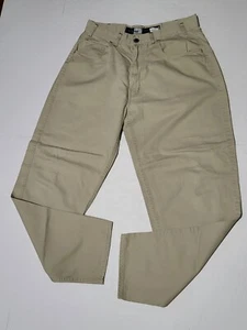 Pantalones de patinador holgados de pierna ancha vintage Levi’s Silvertab caqui 34x32 - Imagen 1 de 8