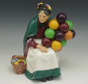 ROYAL DOULTON ENGLAND BONE CHINA THE OLD BALLOON SELLER HN1315 VINTAGE  - Bild 1 von 5