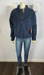 The North Face Women Osito Bomber - Sherpa Fleece - Urban Navy- Medium BNWT $149 - Picture 1 of 11