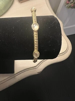 Brazalete con bisagras de oro de 18 quilates JR Judith Ripka Foto 1 de 4