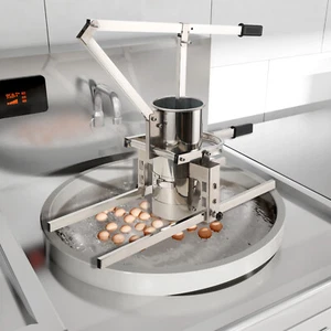 Máquina manual para hacer albóndigas Máquina para procesar y formar albóndigas para el hogar - Imagen 1 de 12