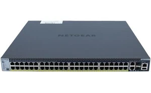 Netgear - GSM4352PB-100NES - M4300-52G-PoE+ - Switch - L3 - managed - 2 x 10/100 - Bild 1 von 3