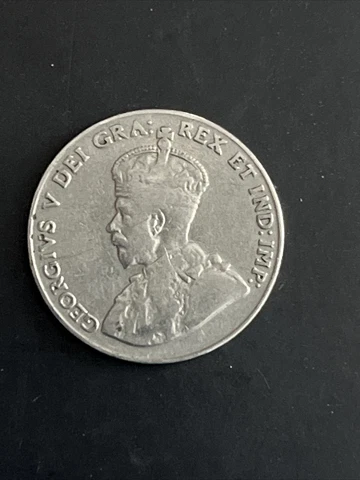 CANADA 1929 BU 5 CENT Cover