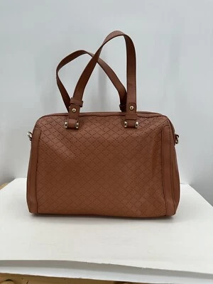 Brangio Handbag Brown/Orange Hue -No Shoulder Strap ~ EC - Image 1 of 4