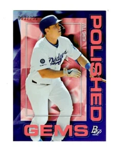 2020 Bowman Platinum Polished Gems Purple Will Smith /250 L.A. Dodgers - Picture 1 of 2