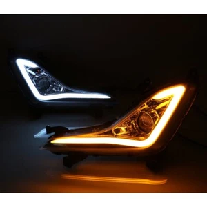 For Hyundai Elantra 2014 2015 DRL Daytime Running Light LED Fog Day Lamp Turn - Bild 1 von 7