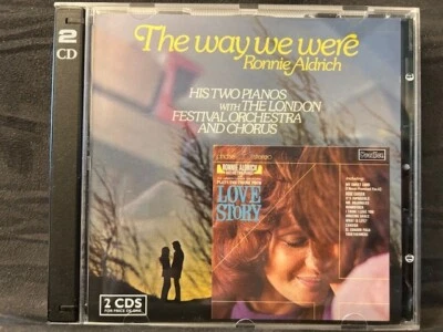RONNIE ALDRICH: THE WAY WE WERE/LOVE STORY - CD - LIKE NEW - Image 1 of 4