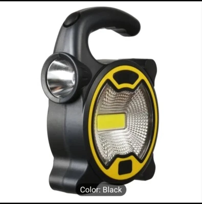 COB Dual Work Light - Emergency Camping Dog Walking Runs On 3 AA Batteries  - Image 1 of 3