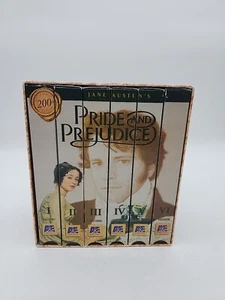 Pride and Prejudice (Mini-Series) (VHS 1996 6-Tape Set): VERY GOOD/FREE SHIPPING - Picture 1 of 4