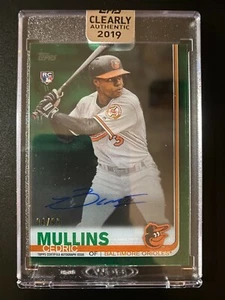 Cedric Mullins 2019 Topps Clearly Authentic Rookie Autograph Green Parallel /99 - Bild 1 von 2