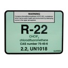 R-22 / R22 Label # 04022 , SOLD EACH