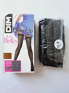 DIM BAS UP FANTAISIE LES BELLES DE DIM TAILLE 2 COLORIS NOIR - Picture 1 of 4