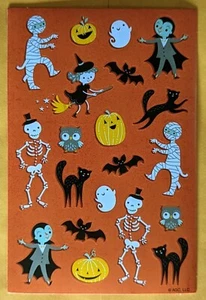 Hoja de pegatinas de Halloween. ¡NUEVO!¡! - Imagen 1 de 1