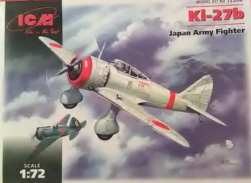 Caccia Giapponese Ki27b  scala 1/72 ICM 72202 - Immagine 1 di 1
