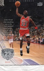 Tarjeta de baloncesto Jumbo Michael Jordan 2009 Upper Deck Legacy #MJ-9 3,5x5 en envoltura - Imagen 1 de 2