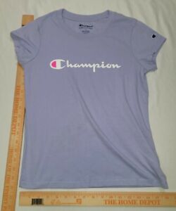 Champion Size Youth Large Lavender T-shirt