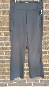 Pantalones elásticos negros de tiro alto Duluth Trading Co para mujer talla S X 33 nuevos con etiquetas - Imagen 1 de 12