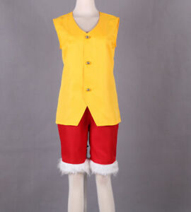 Popular Anime  Cosplay Costume Halloween Outfit Yellow Set Any Size 