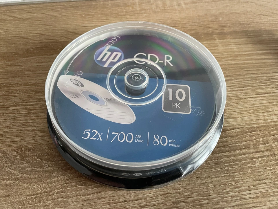 HP CRE00019 CD-R Rohling 700 MB 10 St. Spindel - Bild 1 von 1
