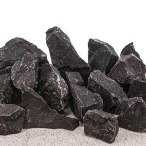 Aquarium Natursteine Schwarzer Felsen 5 kg Mix Steine Gr. S-L Aquascaping Deko - Bild 1 von 6