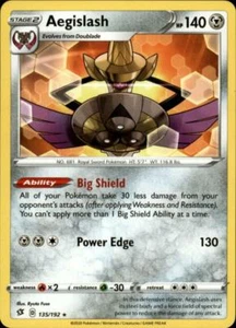 2x (SWSH02-135) Aegislash Rare Pokemon Rebel Clash Card # 135 - Picture 1 of 1